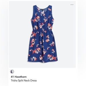 41 Hawthorn Trisha Split Neck Dress (Size XXL)